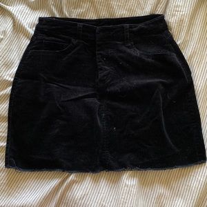 Corduroy skirt